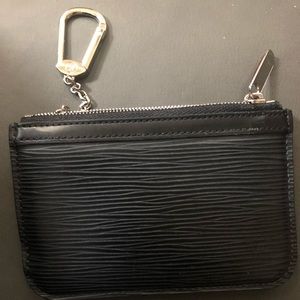 Louis Vuitton Black Epi Leather Wallet